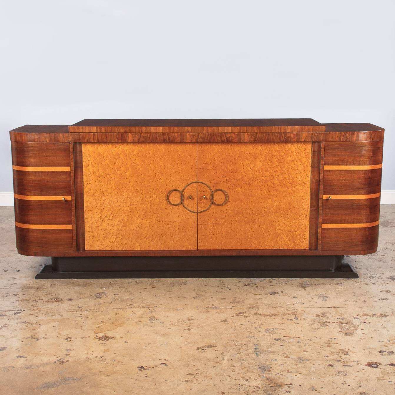 French Art Deco Buffet Attributed to Francisque Chaleyssin, 1930s 4