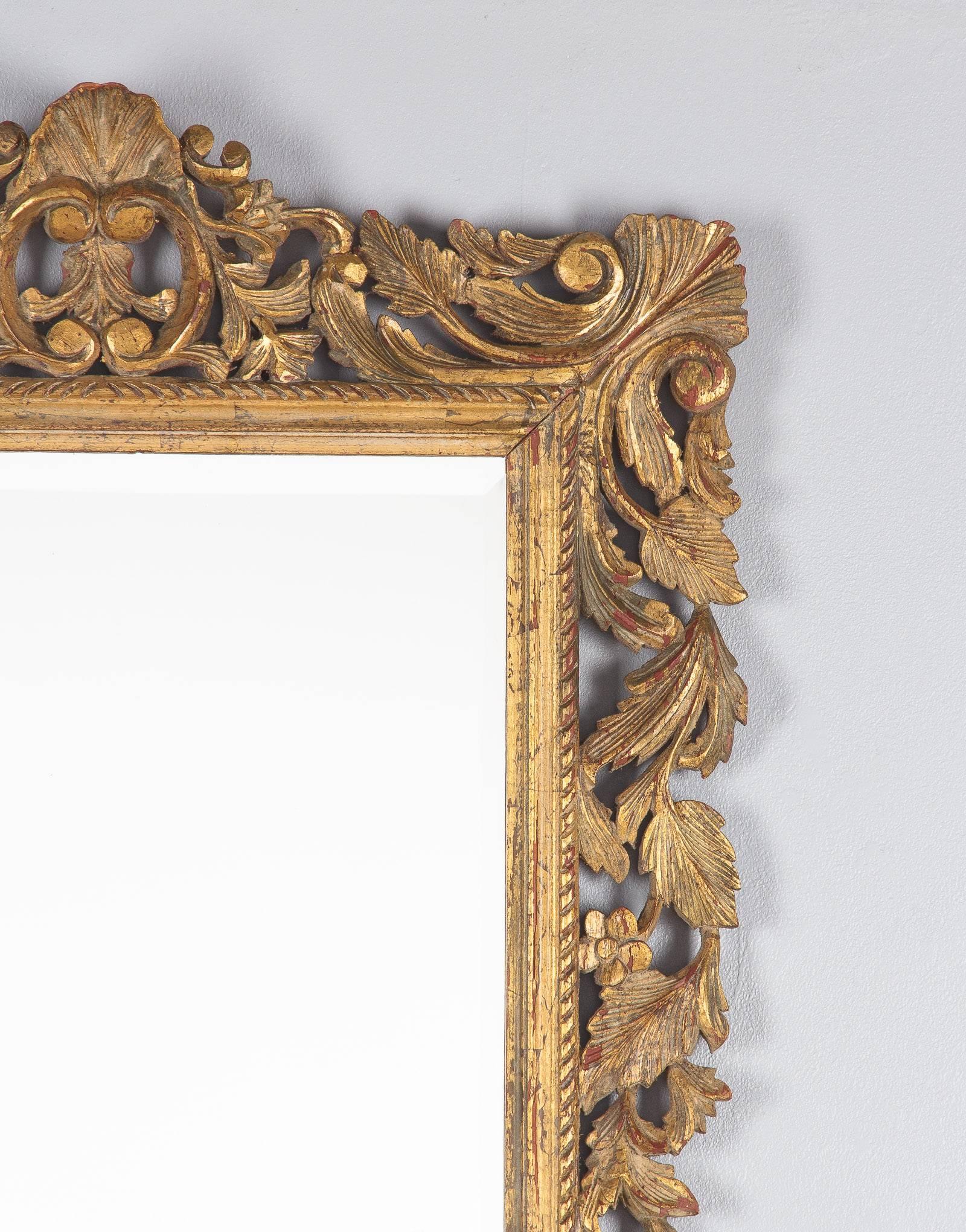 french rococo mirror