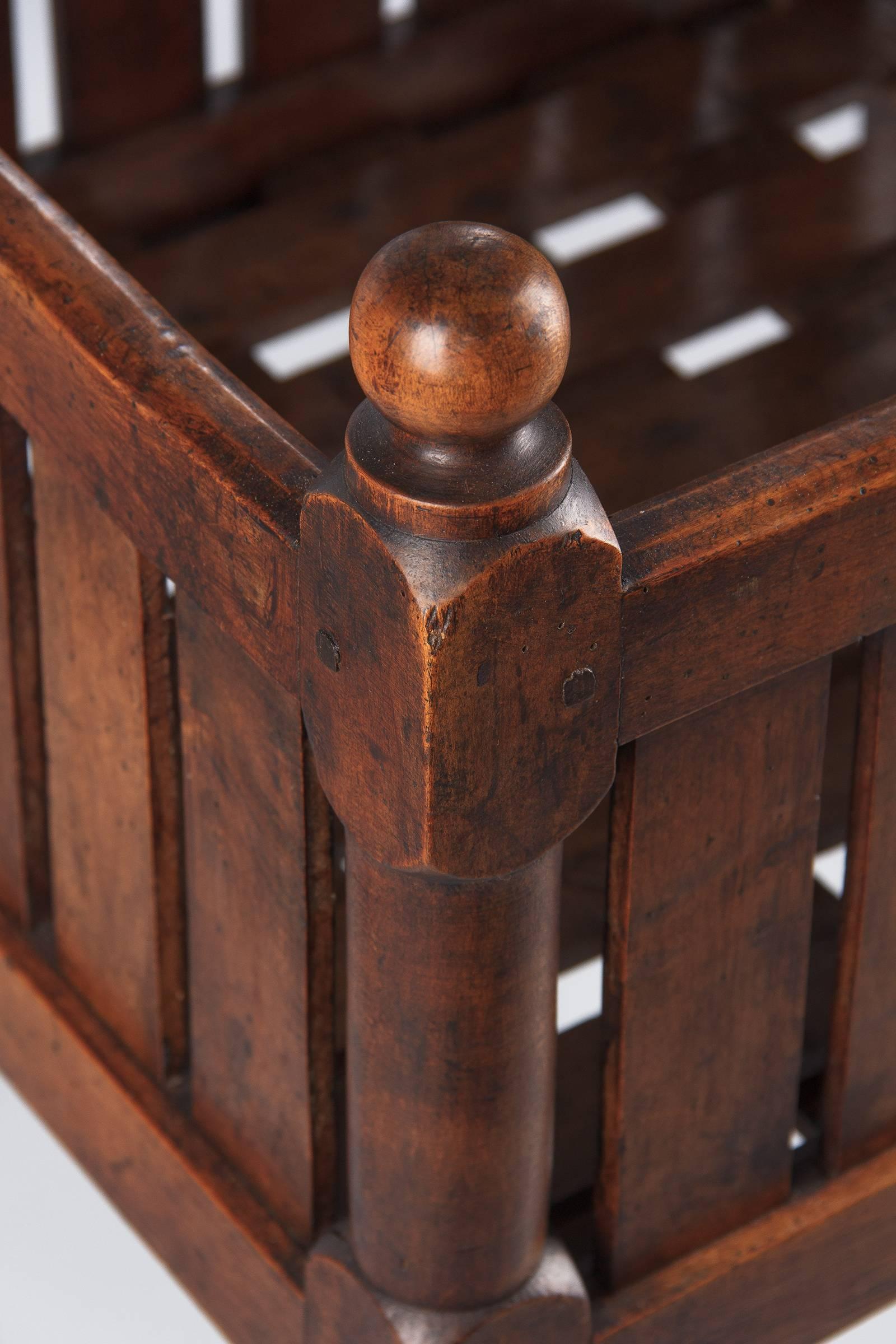 19th Century French Walnut Planter Jardinière 2