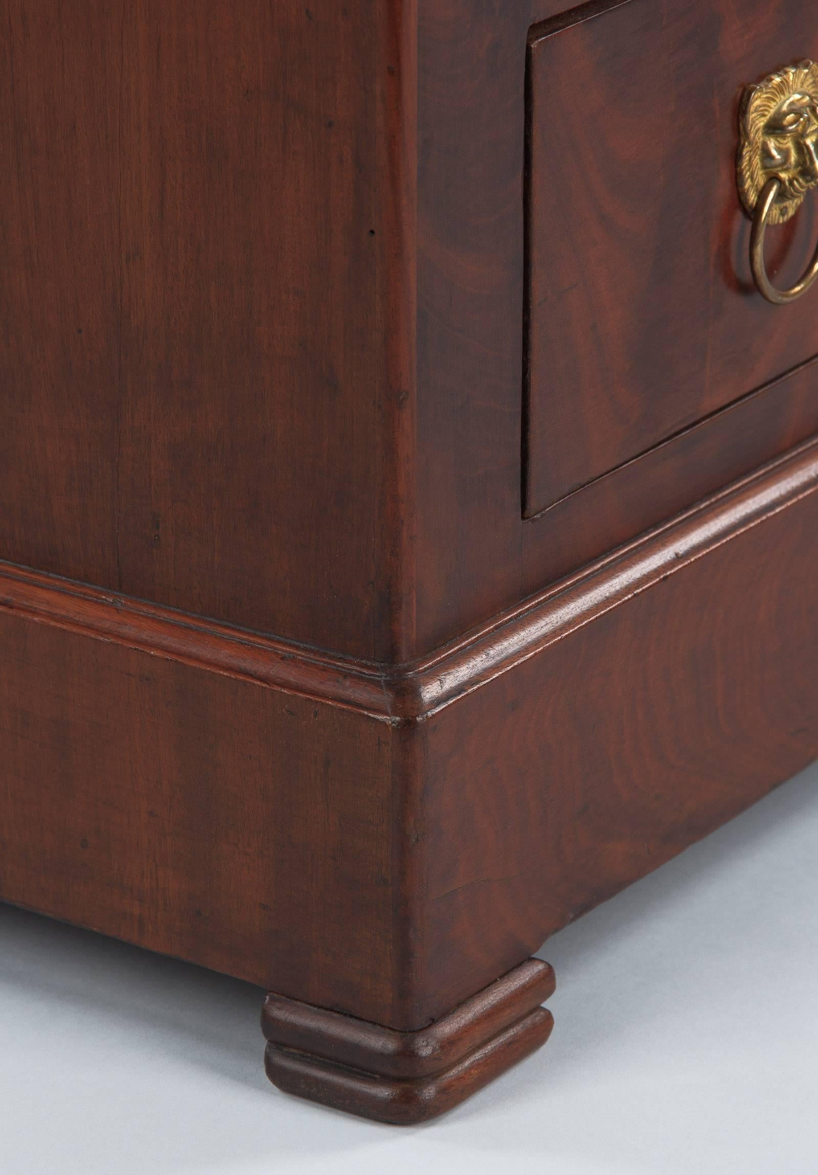 French Empire Style Mahogany Chest of Drawers, circa 1920s 2