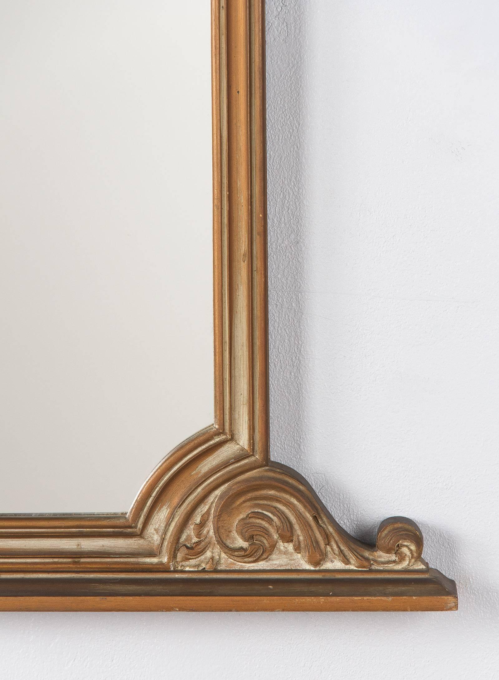 Louis XV Style Painted Mirror, 1940s 3