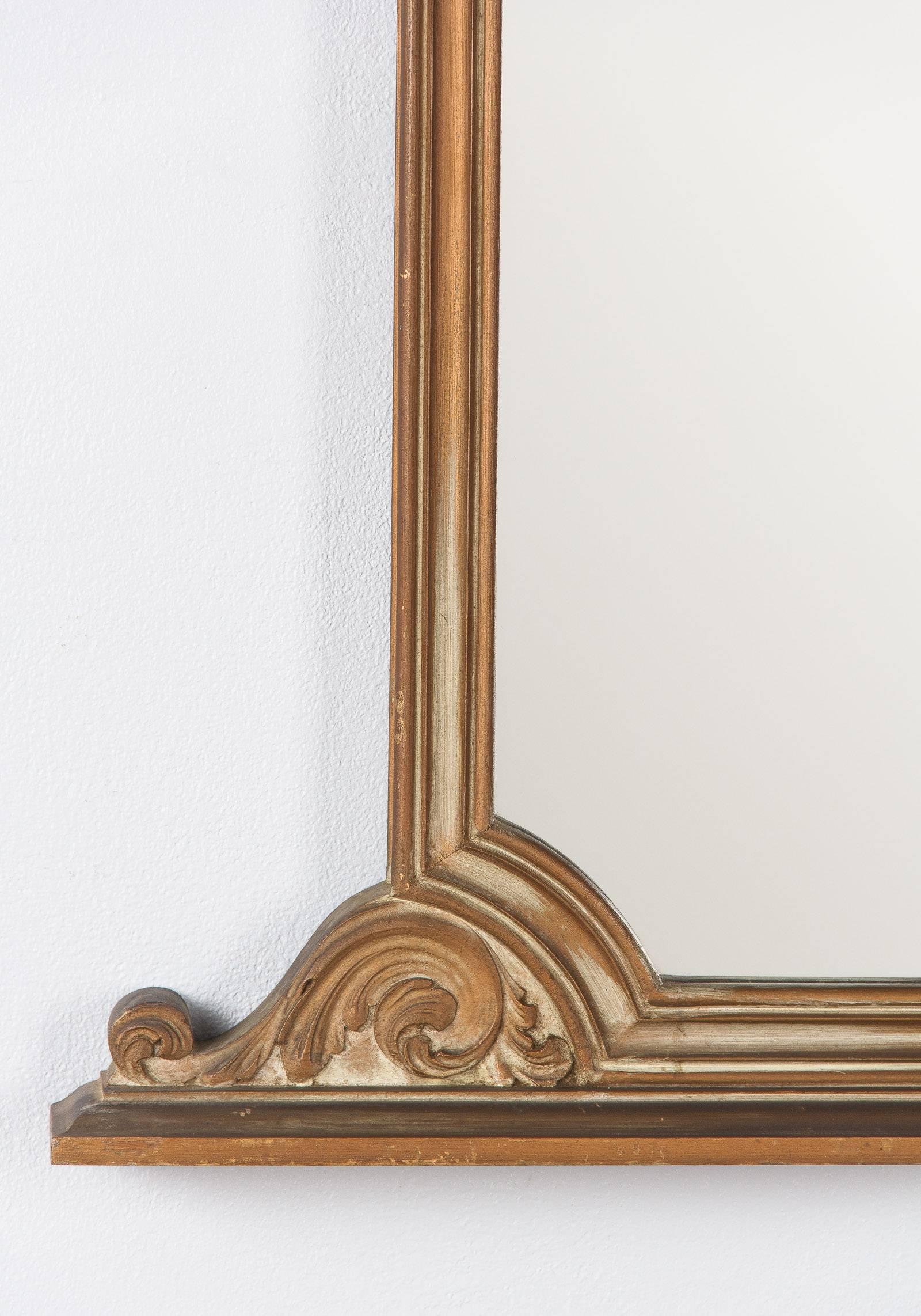 Louis XV Style Painted Mirror, 1940s 4