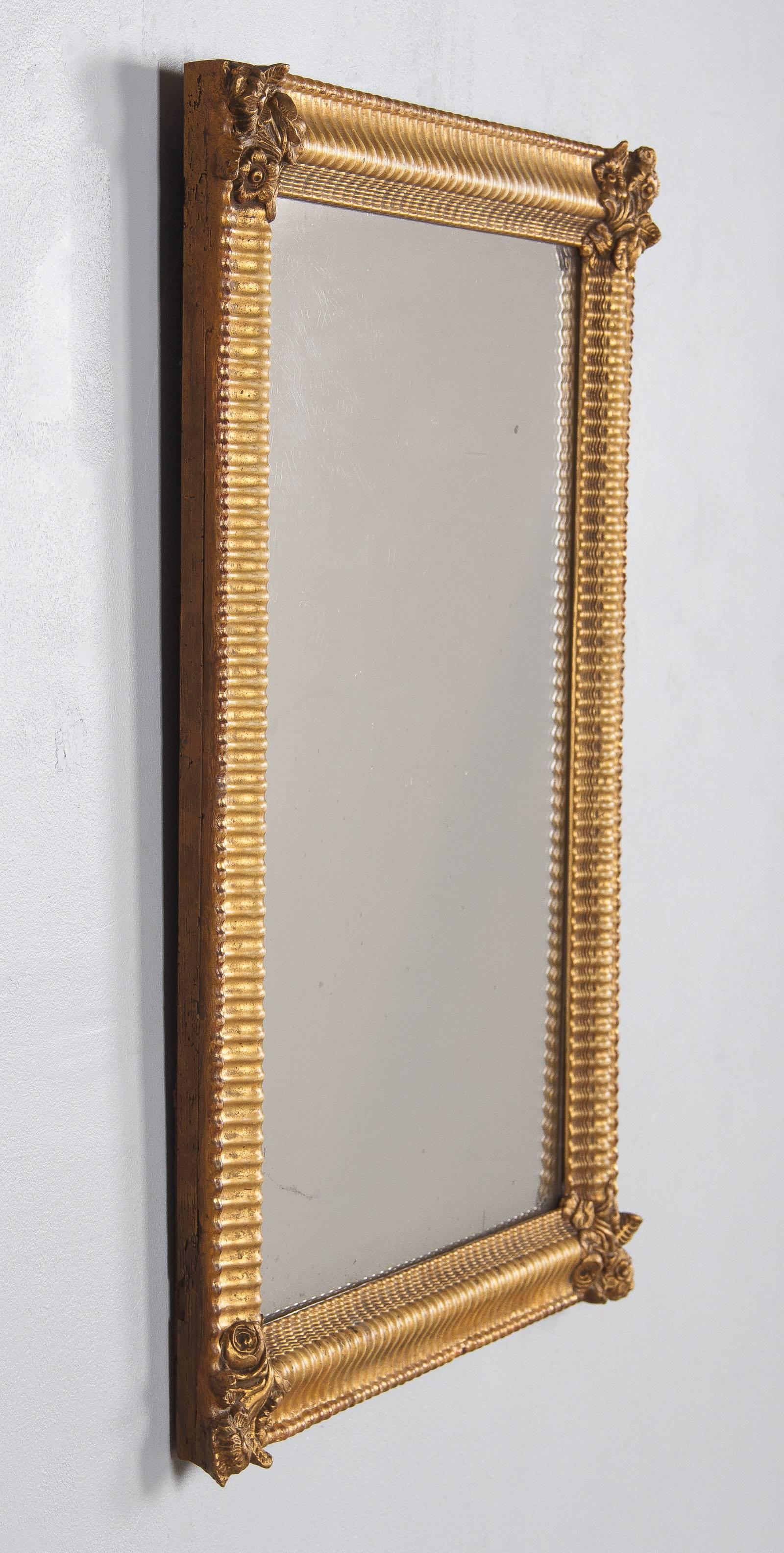 French Empire Period Gilded Mirror, Early 1800s 2