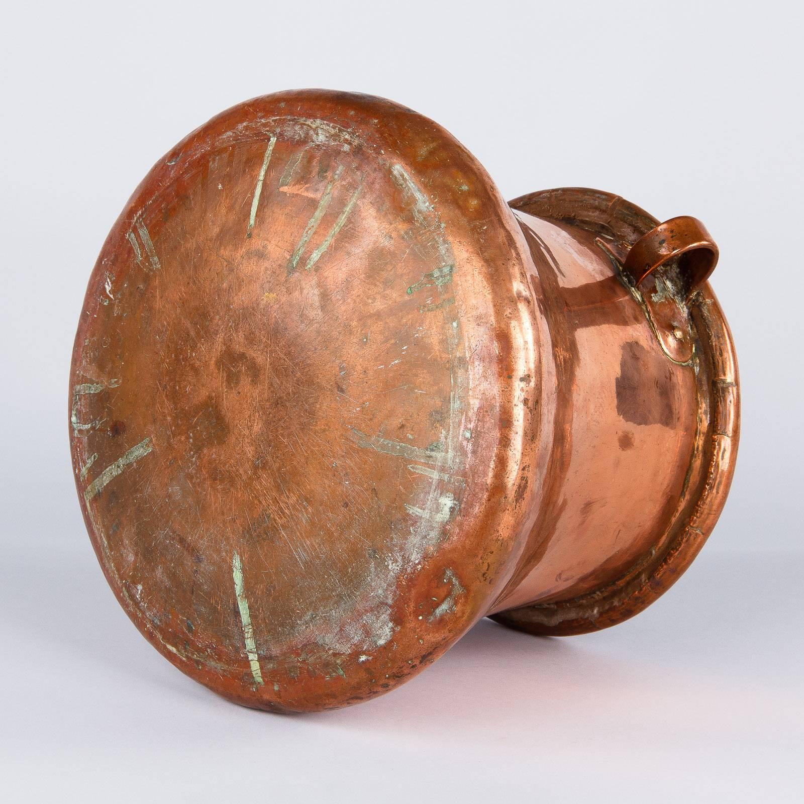 French 19th Century Copper Bucket 7