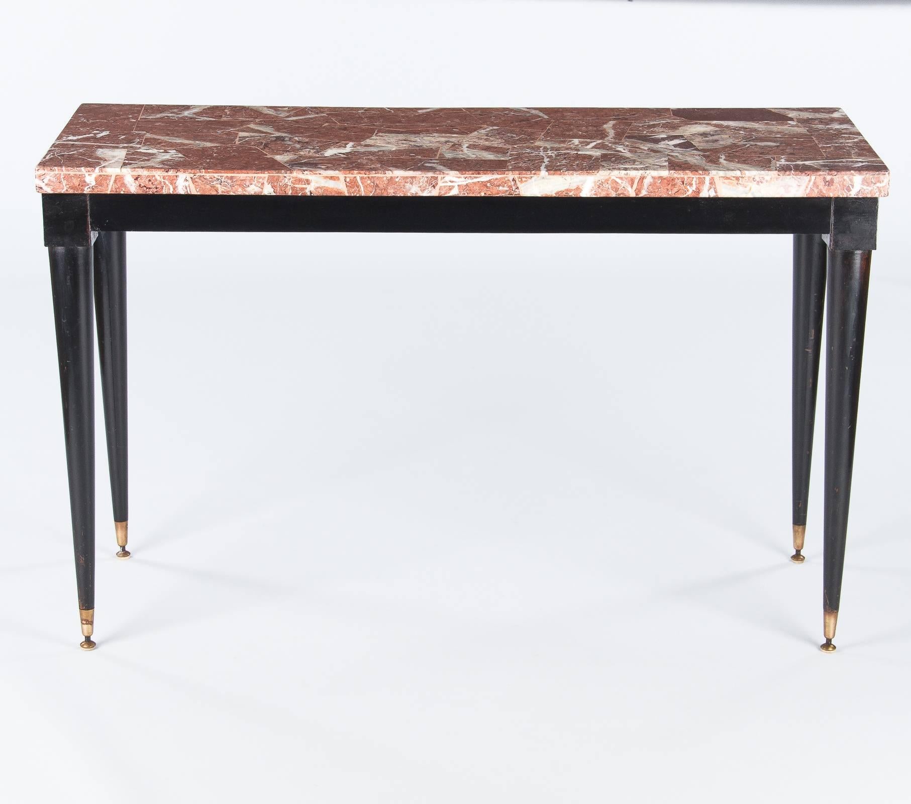 italian marble console table