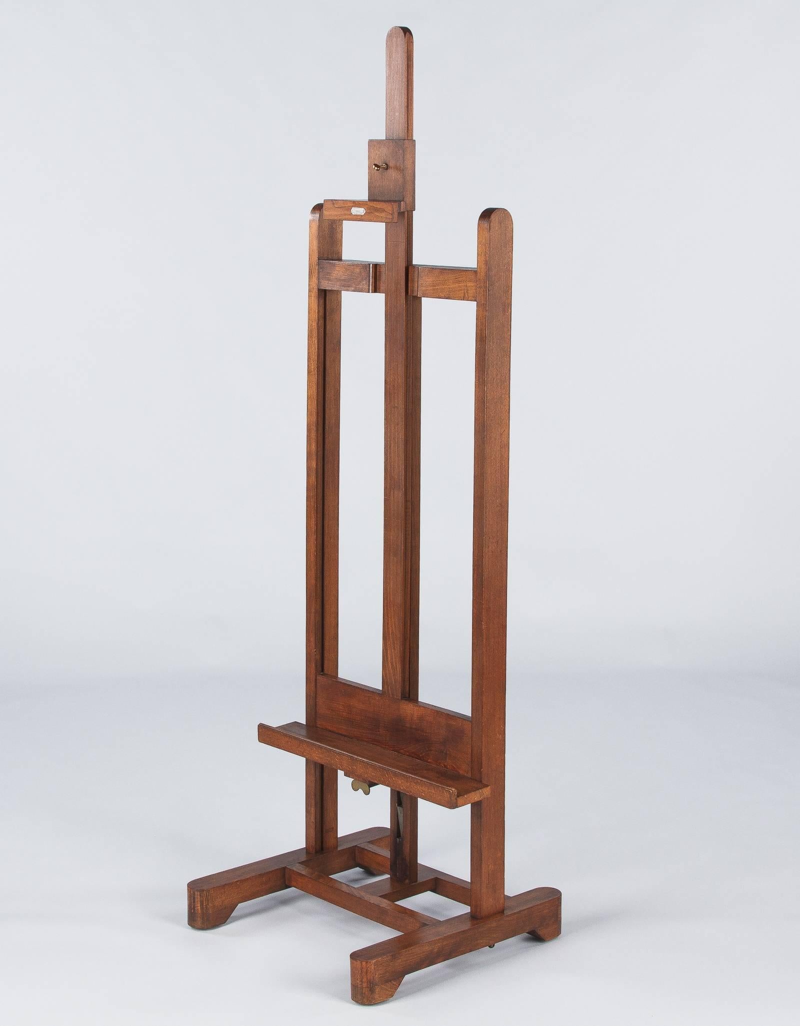 French Art Easel by Lefranc, Paris, 1900s 4