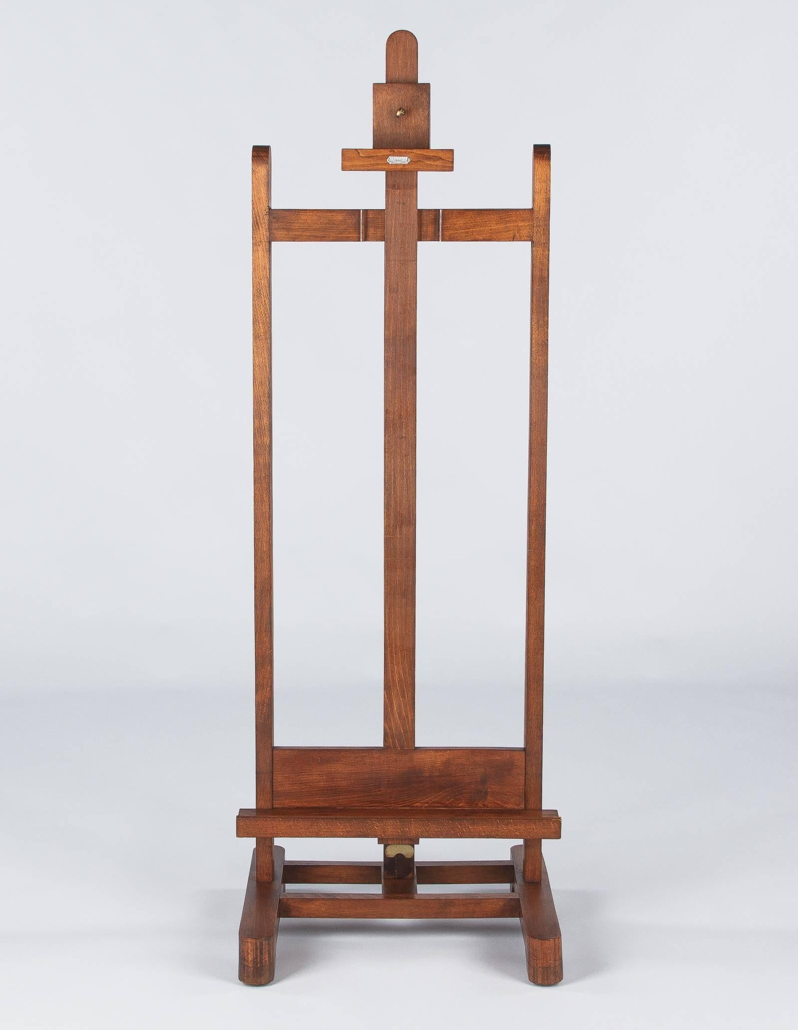 French Art Easel by Lefranc, Paris, 1900s 3