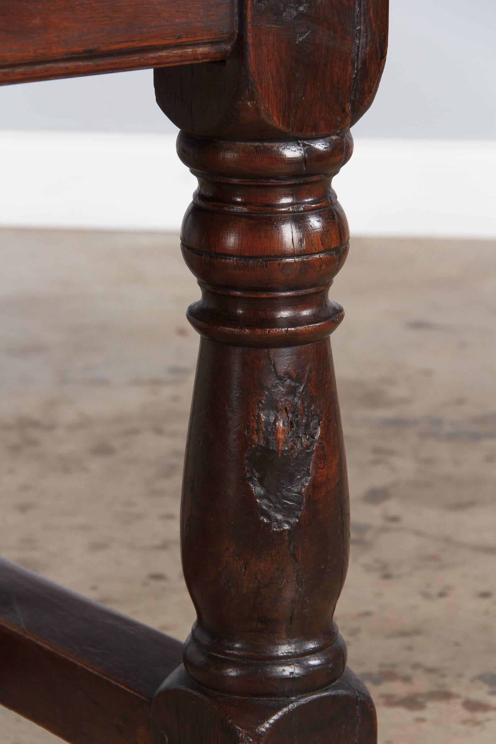 19th Century French Oak Farm Table 3