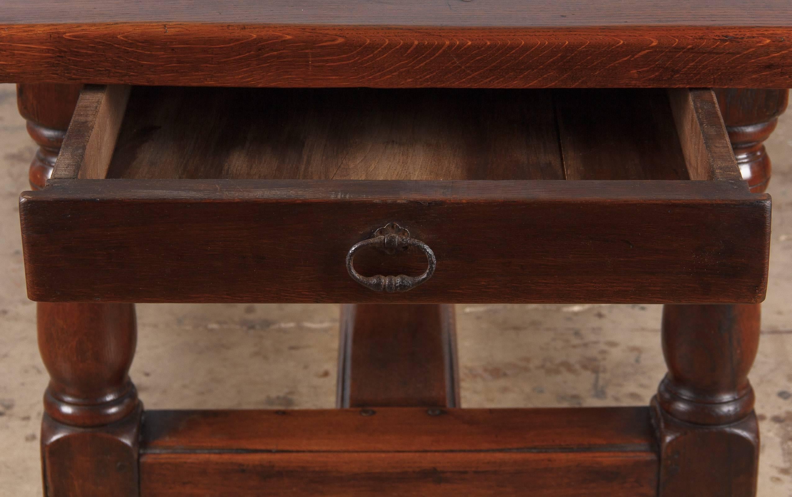19th Century French Oak Farm Table 2