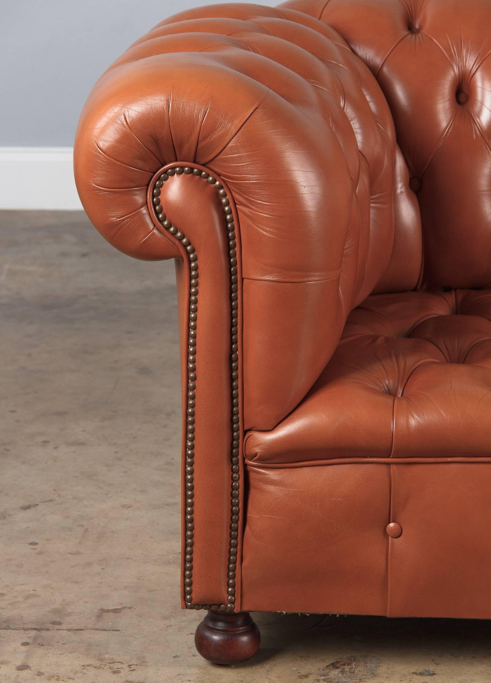 english leather sofa