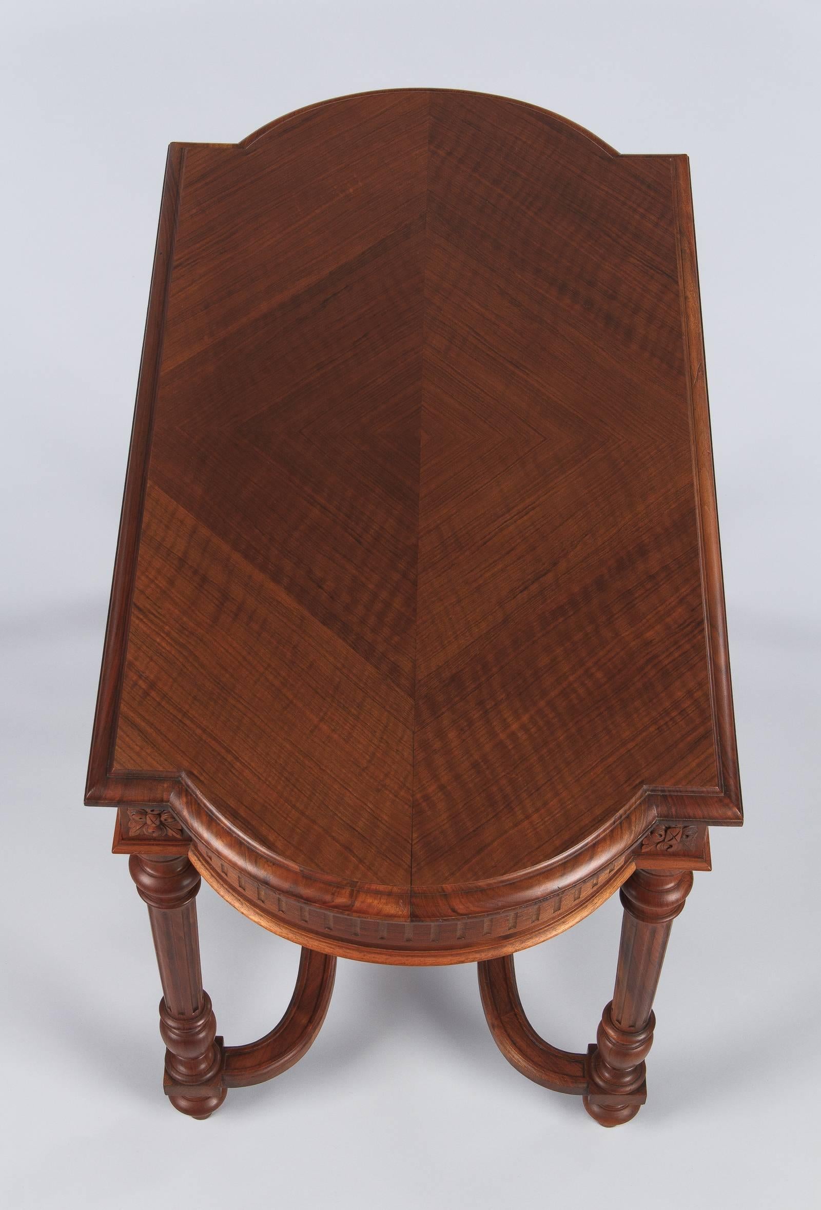 Louis XVI Style Cherrywood Desk, France, Early 1900s 3