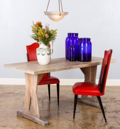 French Cobalt Blue Glass Pharmacy Jar, 1930s