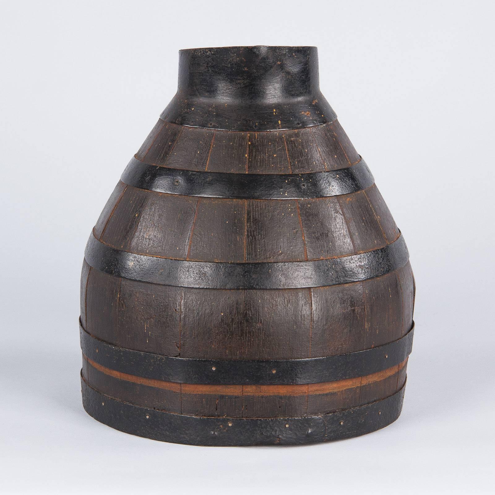 Barrel Shaped Wine Pitcher from Provence, Early 1900s 1