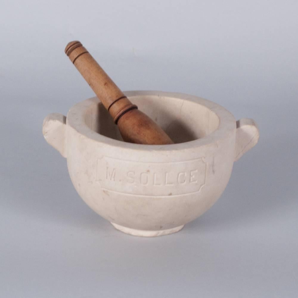 mortar and pestle french