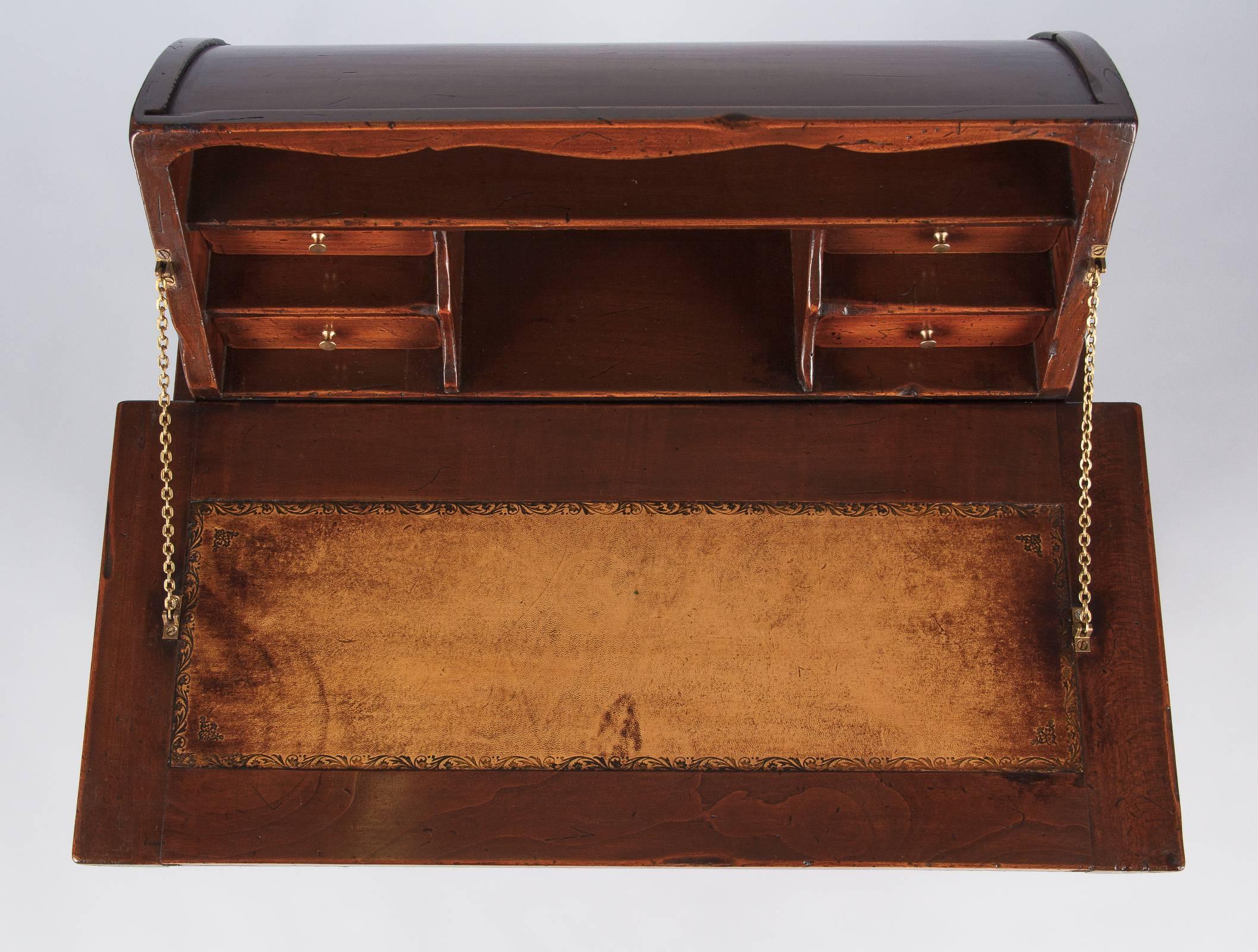 Louis XV Style Walnut Chest and Secretaire, 1920s 1