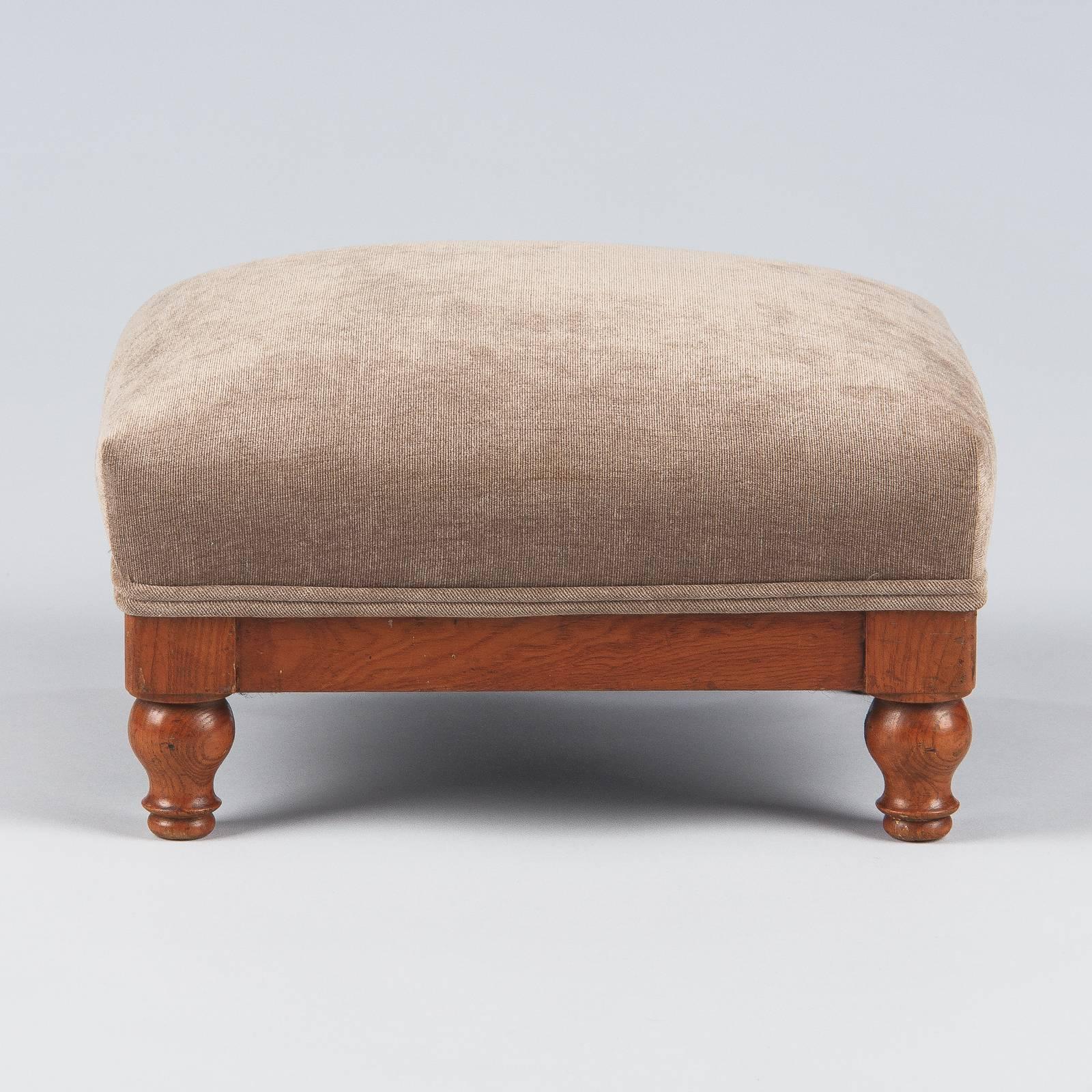 French Louis Philippe Style Footstool, 1900s 2