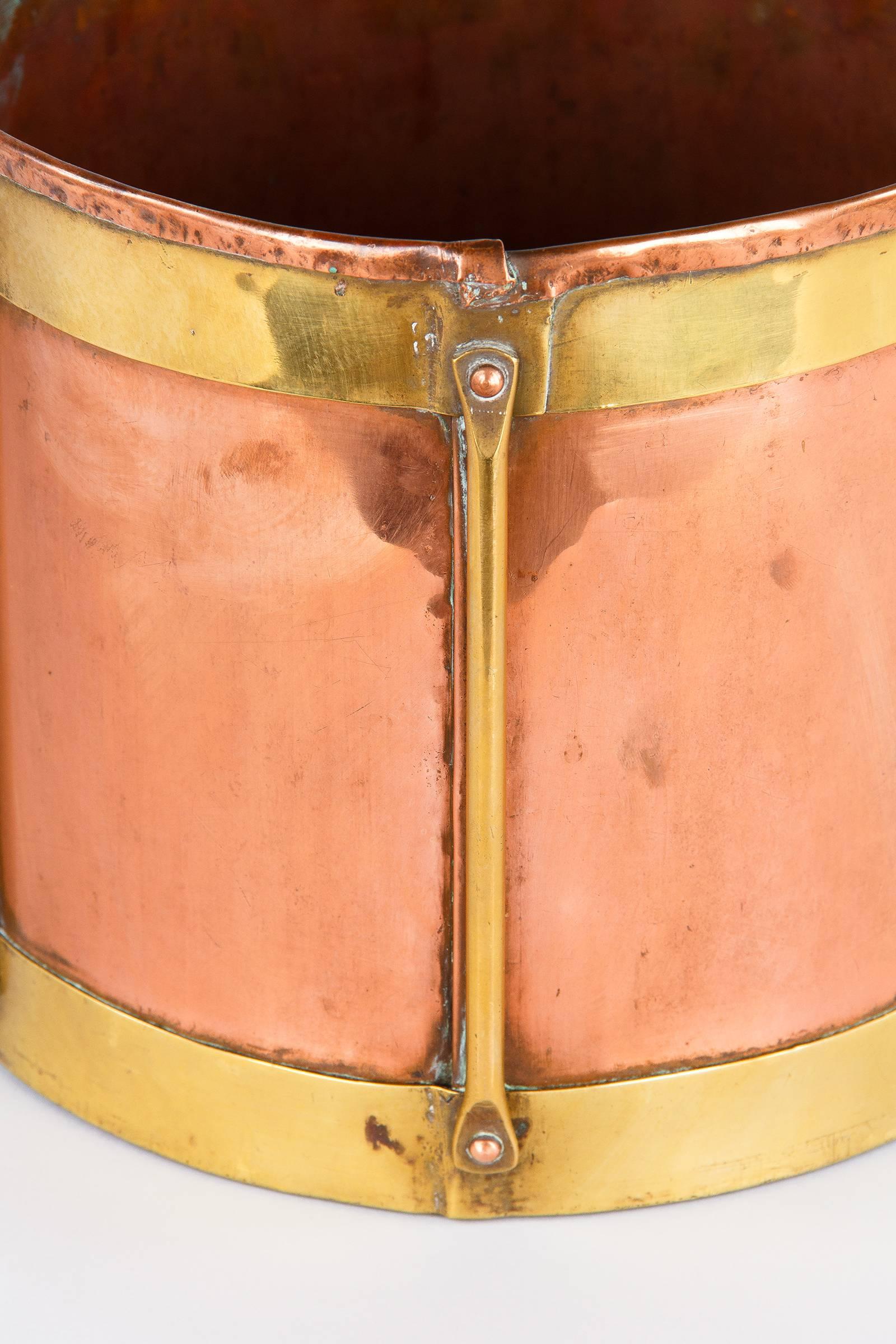 Brass French 19th Century Copper Grain Measure