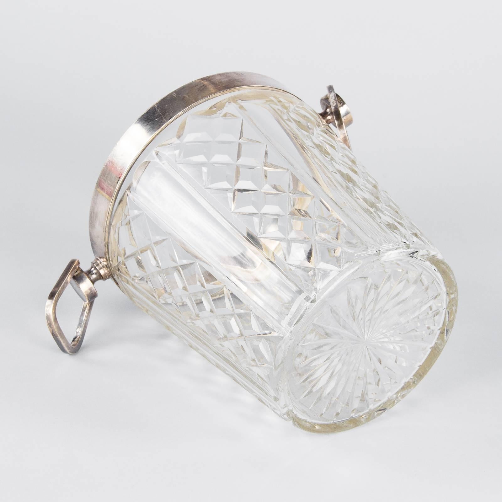 French Cut-Glass Champagne Bucket, 20th Century 6