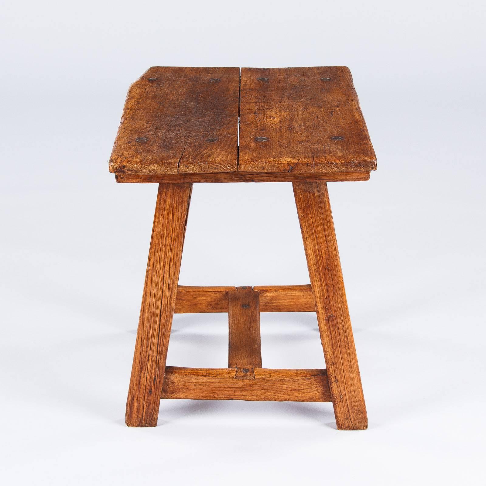 18th Century Larchwood Side Table from Spain 2