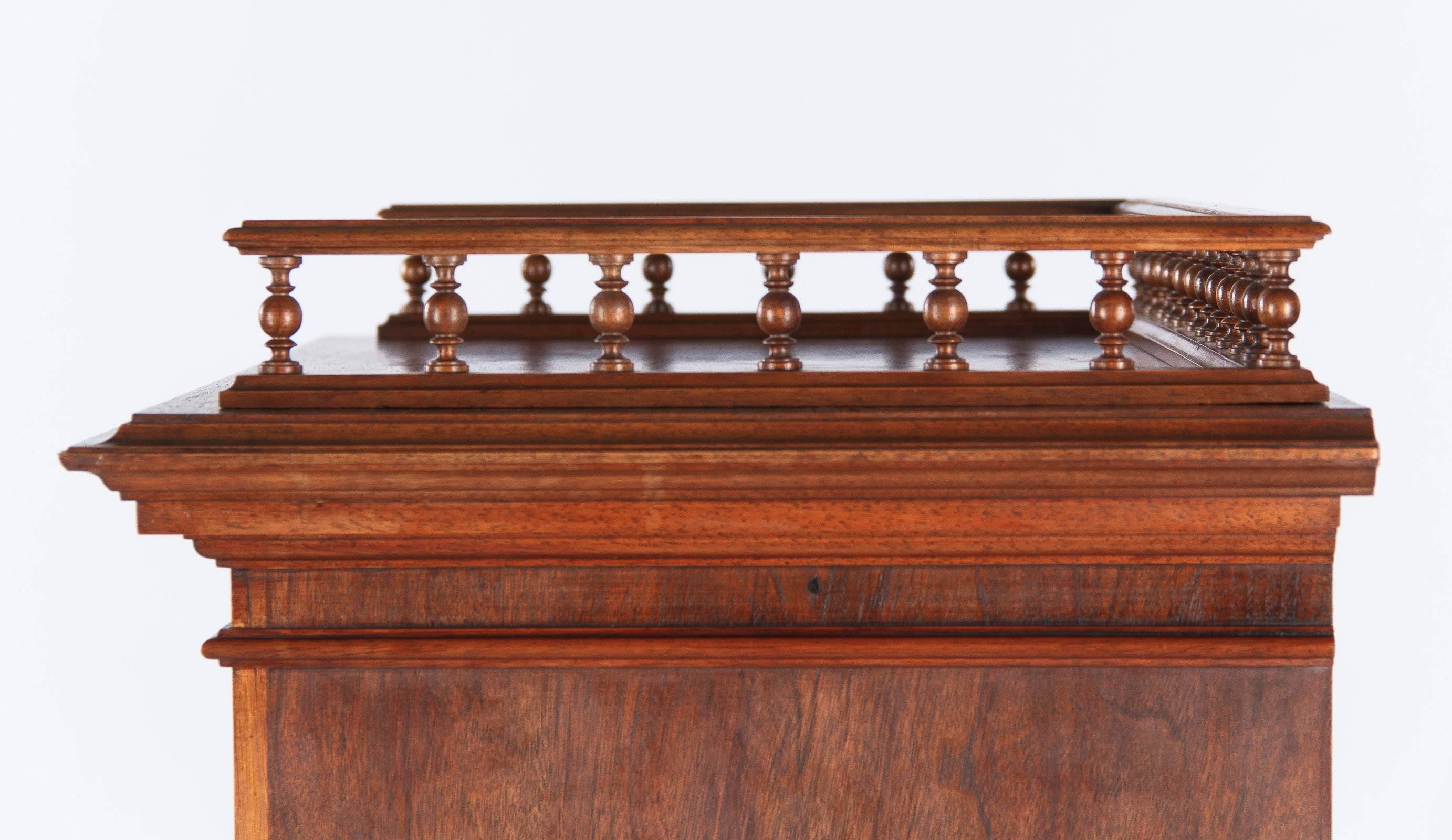 French Renaissance Style Walnut Cabinet, 1880s 1