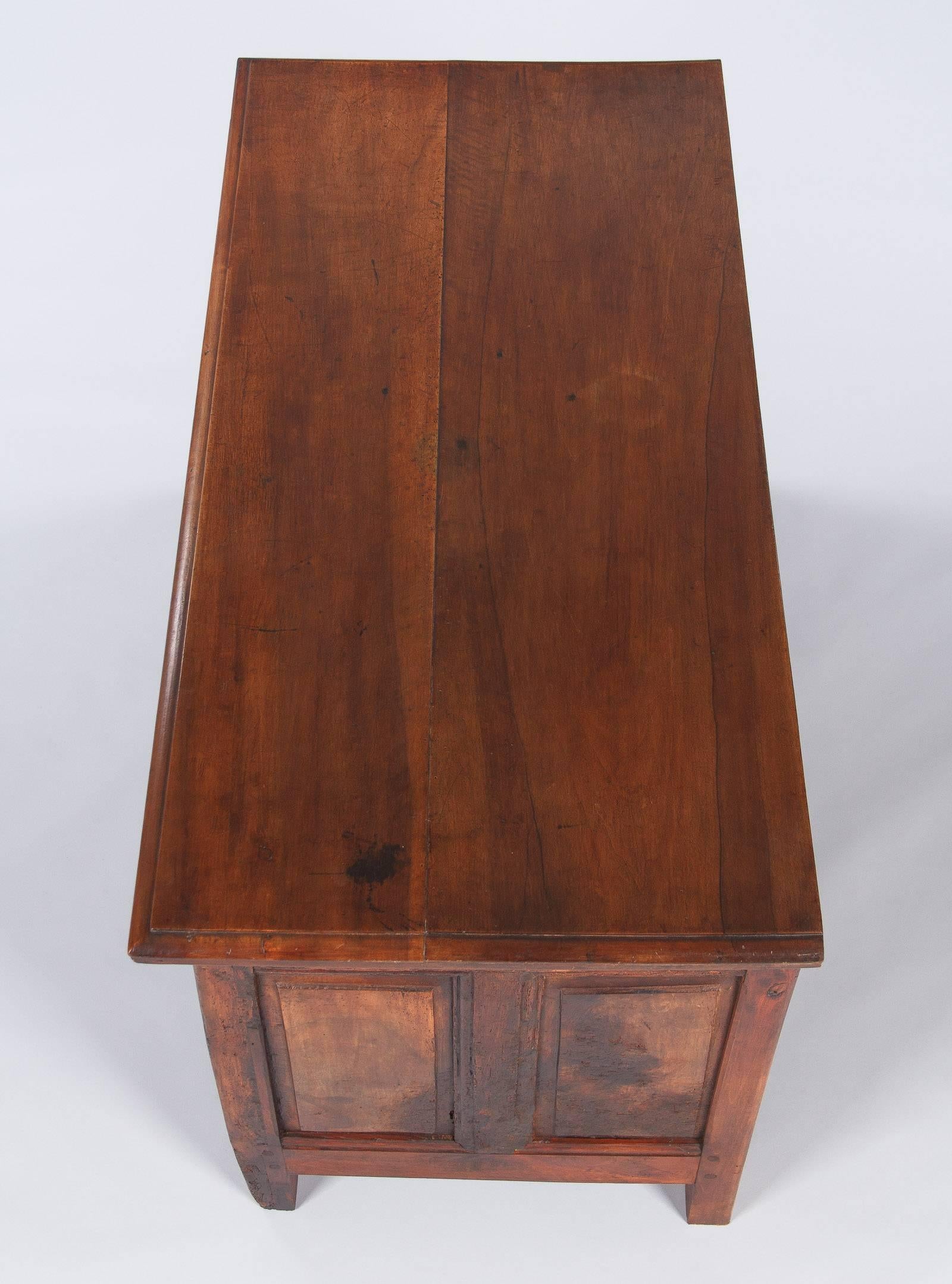 Country French Walnut Trunk in Louis XIV Style, 19th Century 6