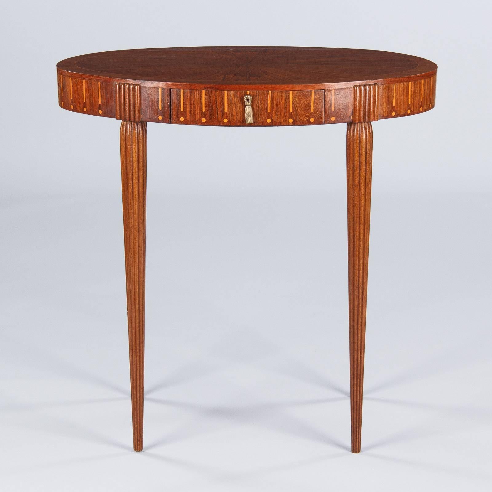 deco side table