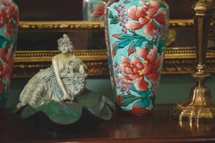Art Nouveau Terracotta Sculpture or Vide-Poche from Austria, circa 1910s