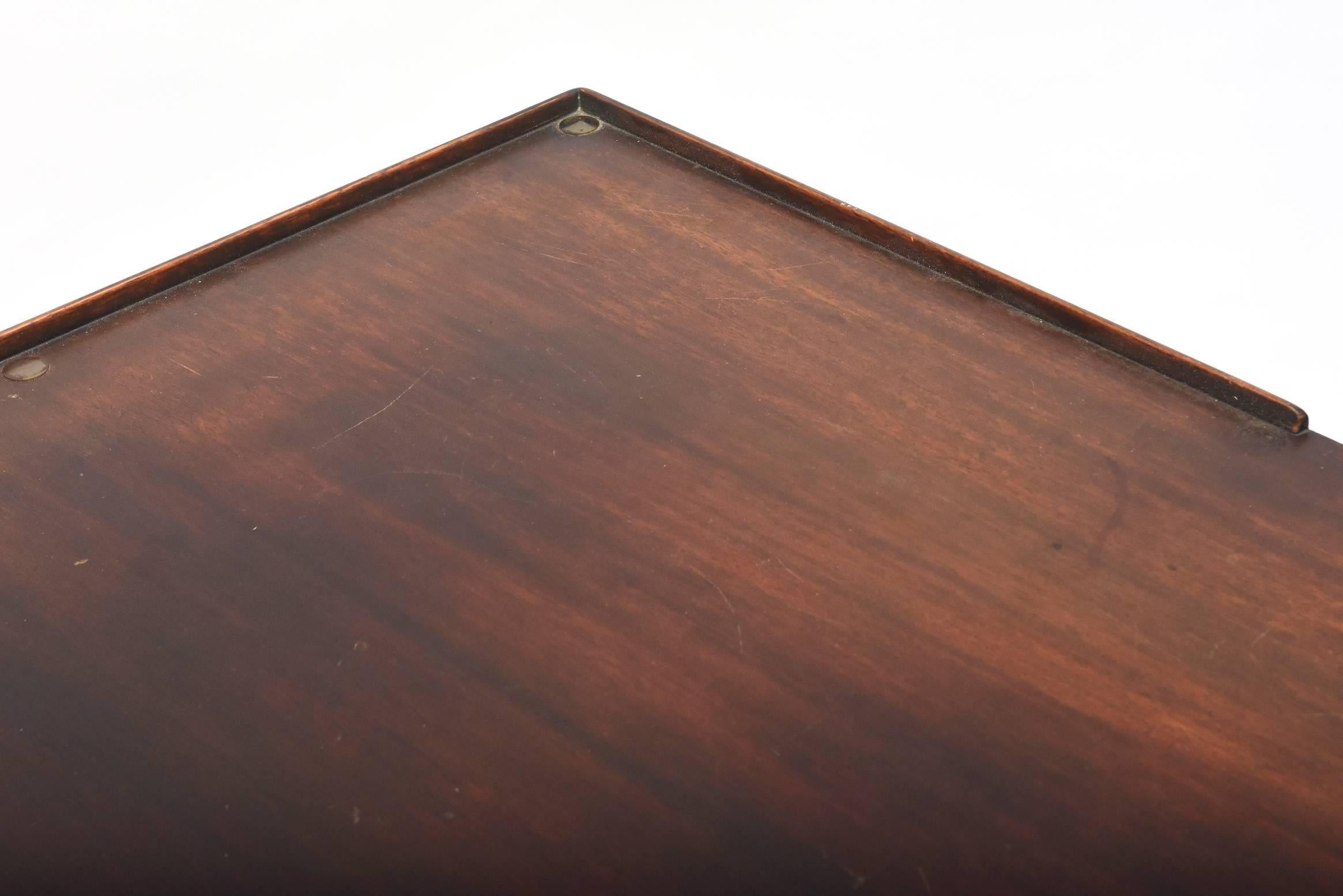American Modern Dark Walnut Desk, Edward Wormley, Dunbar 4