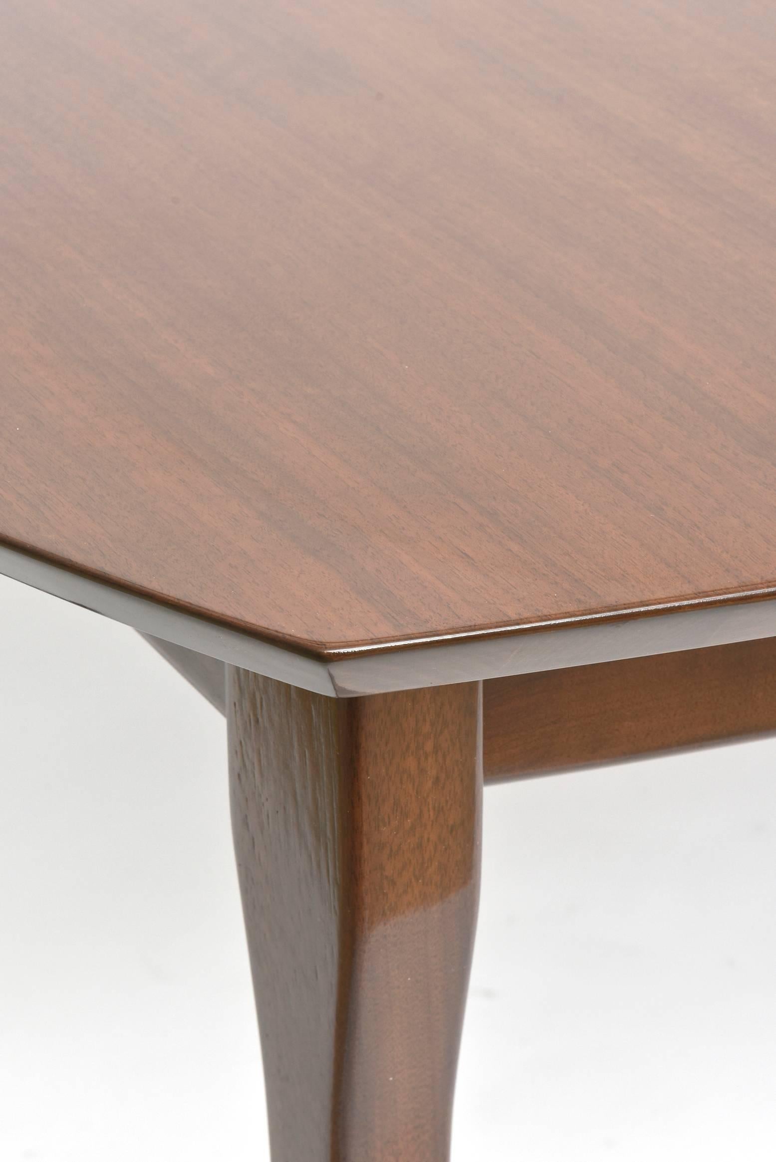 Carlo de Carli for Singer and Sons Walnut Extension Dining Table 2