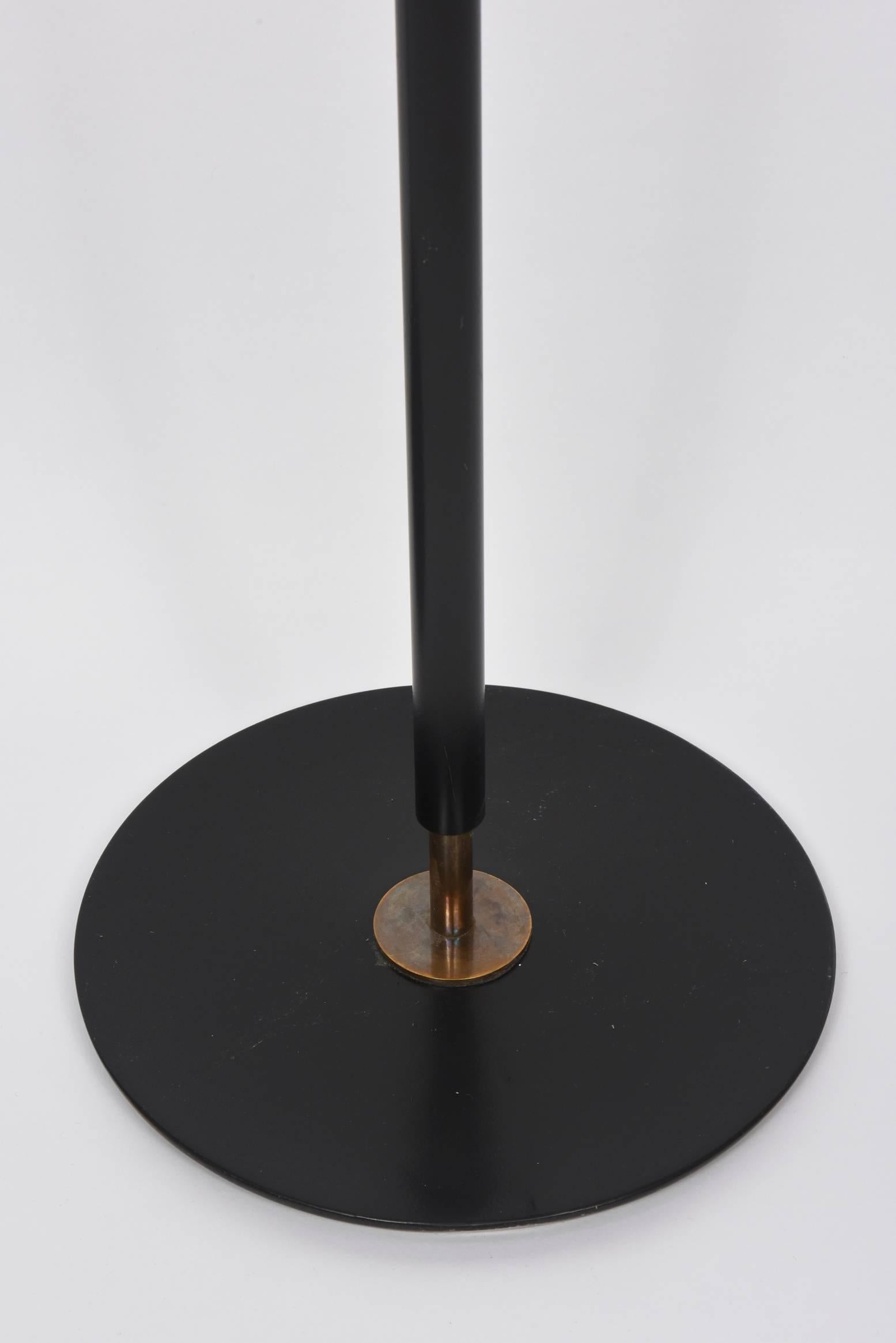 Mid-Century Modern Rare Pair of Italian Modern Standing Lamps, Fontana Arte, Max Ingrand