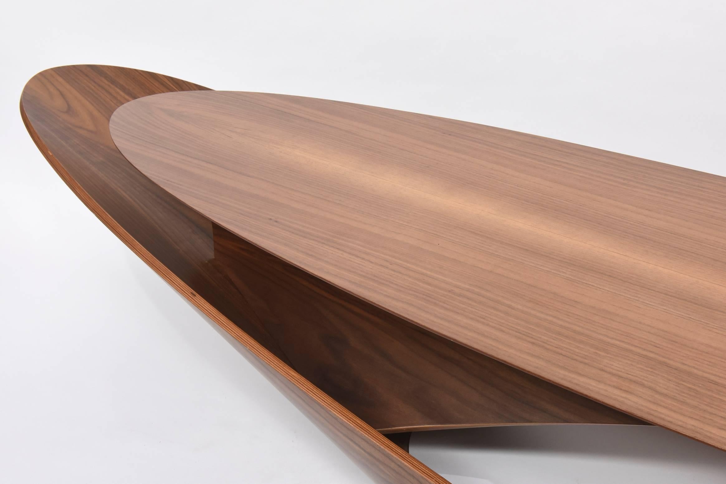 Large Italian Modern Architectural Coffee Table by Studio L'opere ei Giorni For Sale 1
