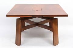 Italian Modern Extension Dining Table, Silvio Coppola