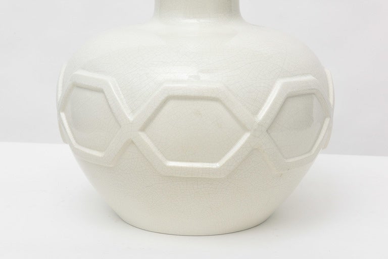 Mid-Century Modern Monumental Pair of Italian Modern Ceramic Vases
