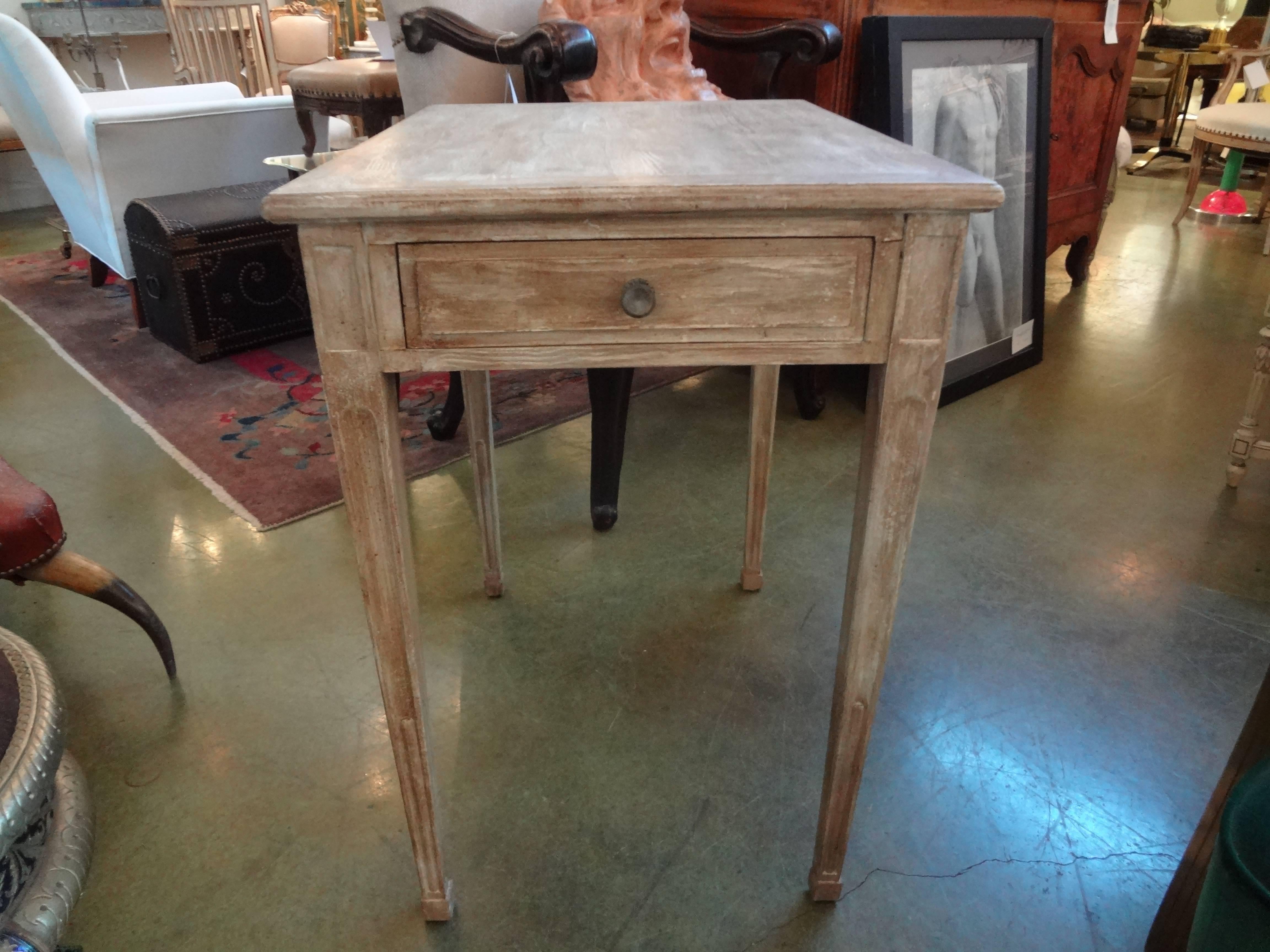 French Louis XVI Style Painted Table 3