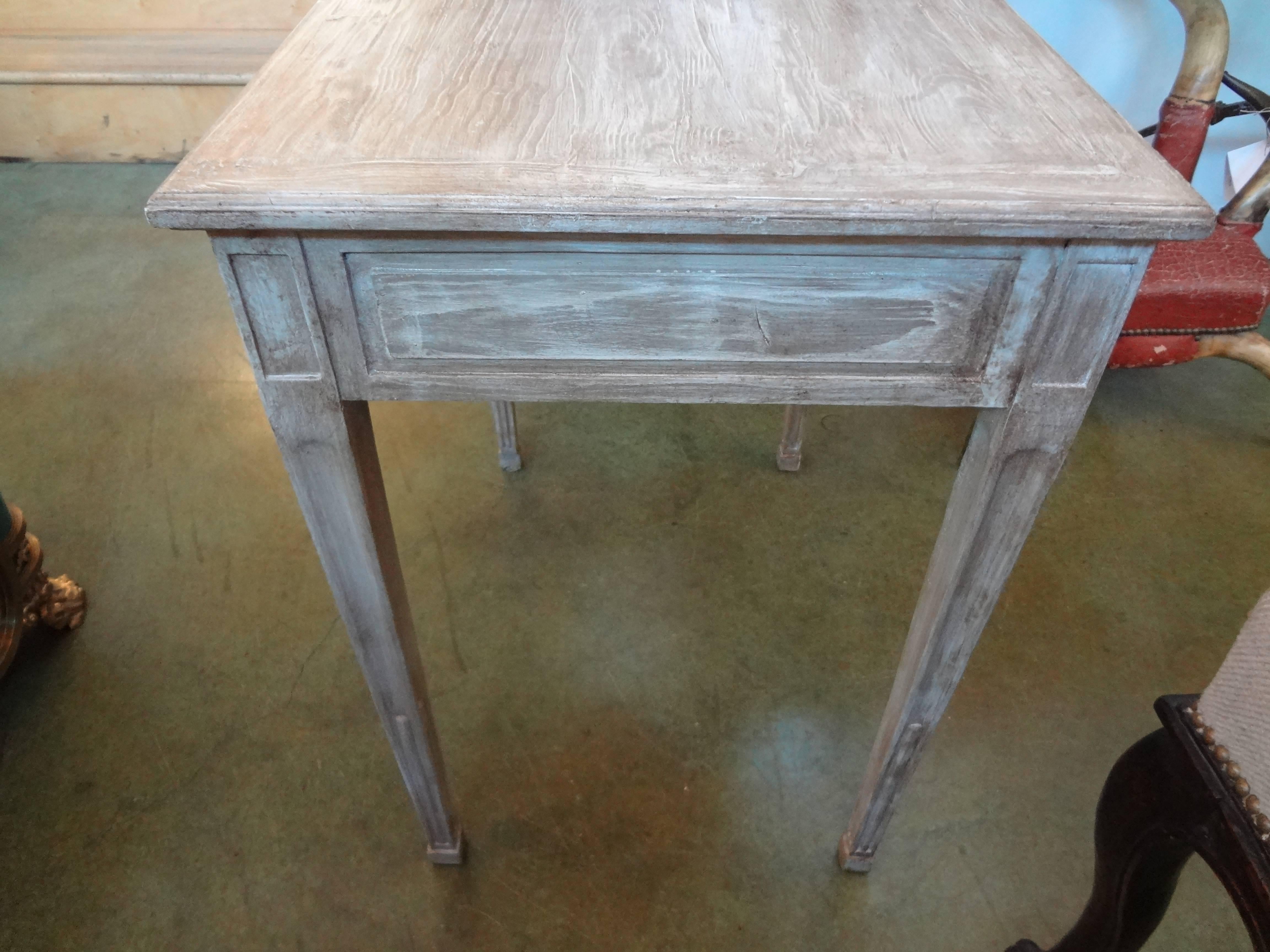 French Louis XVI Style Painted Table 2