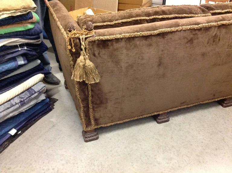 Handsome and Comfortable Knole Sofa at 1stDibs