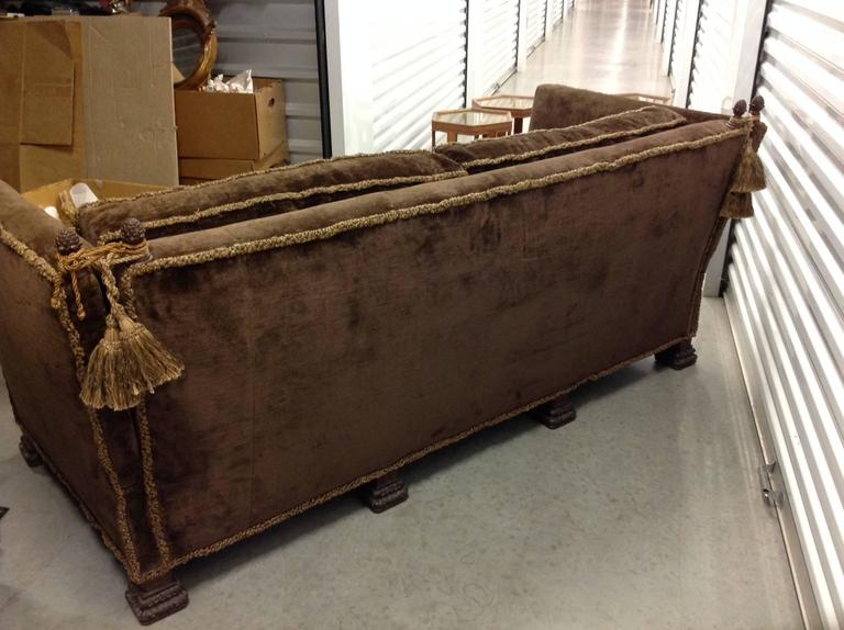 Handsome and Comfortable Knole Sofa at 1stDibs