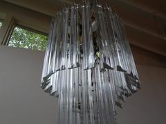 Venini Inspired Murano Spiral Chandelier