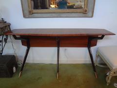 Italian Console Table In The Style of Ico Parisi, Milan