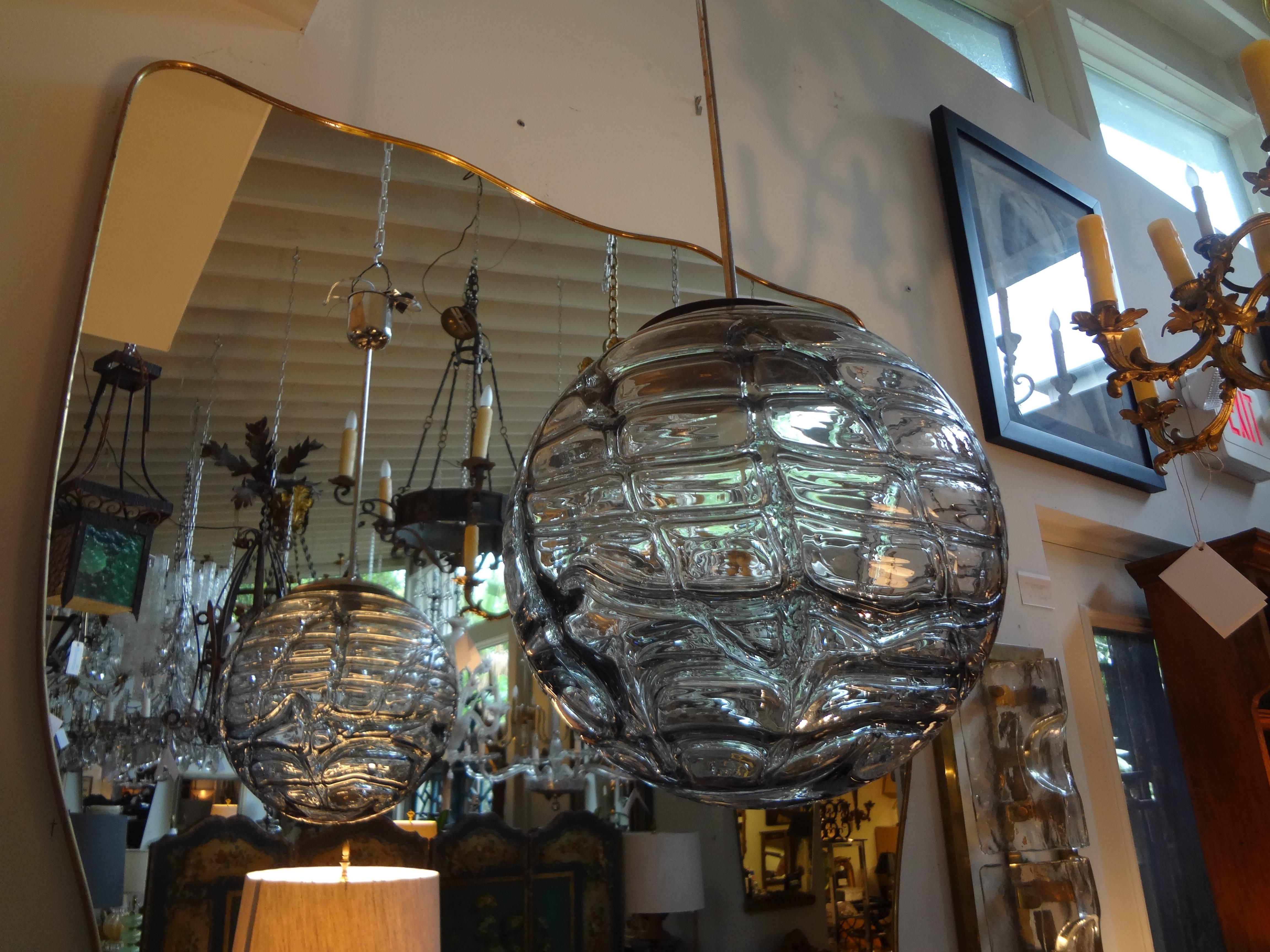 sphere shaped chandeliers