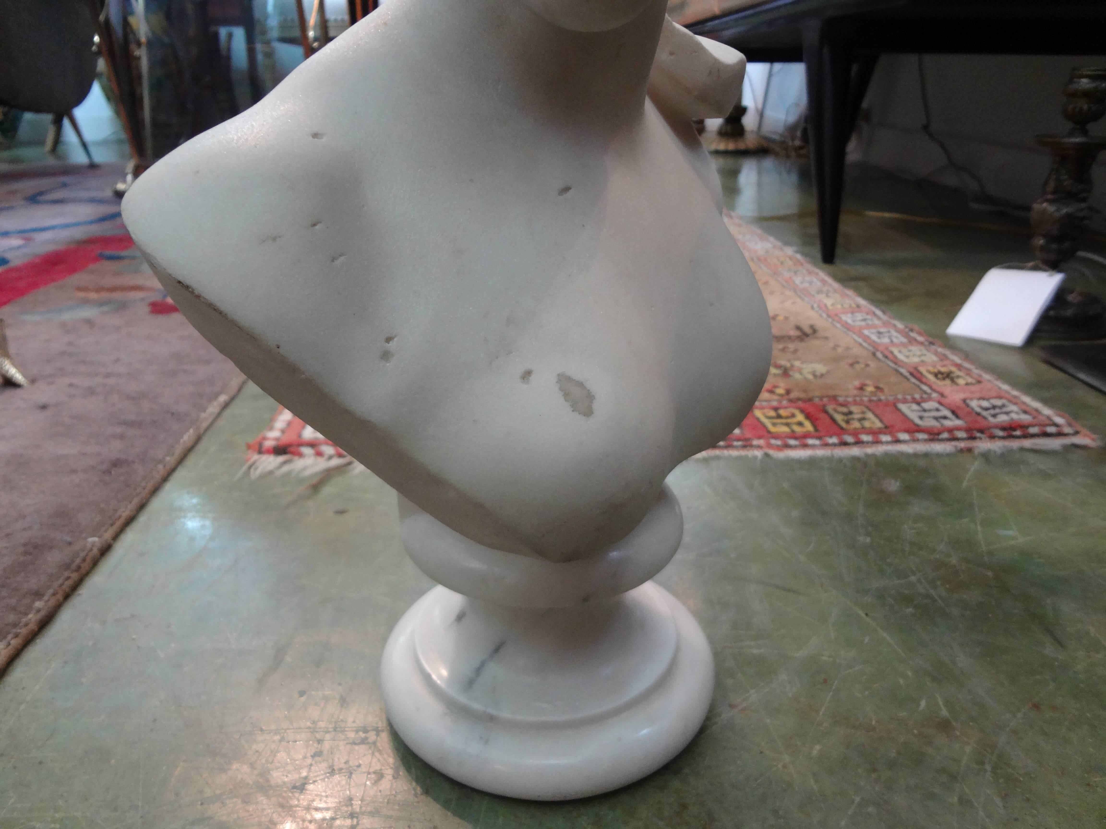Classical Greek Italian Marble Bust of Psyche of Capua or Venus