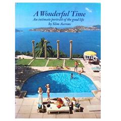 Scarce "A Wonderful Time" Book by Silm Aarons, First Edition, 1974