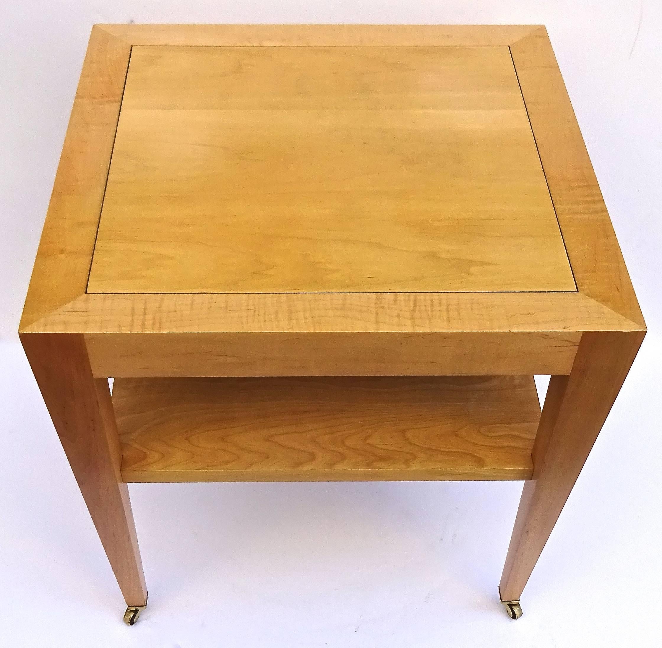 American Sculptural 1980s Donghia End Table, Property of Francesco Scavullo For Sale