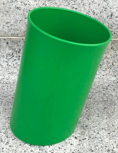 Modernist Italian Enzo Mari for Heller Plastic Wastepaper Can, 1972