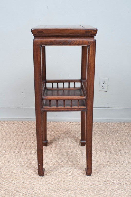 19th Century Pair of Qing Dynasty End Tables 1