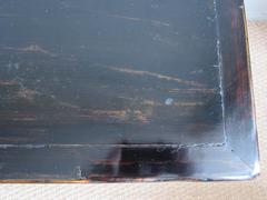 Elegant Lacquered Elmwood Bench / Cocktail Table 19th Century