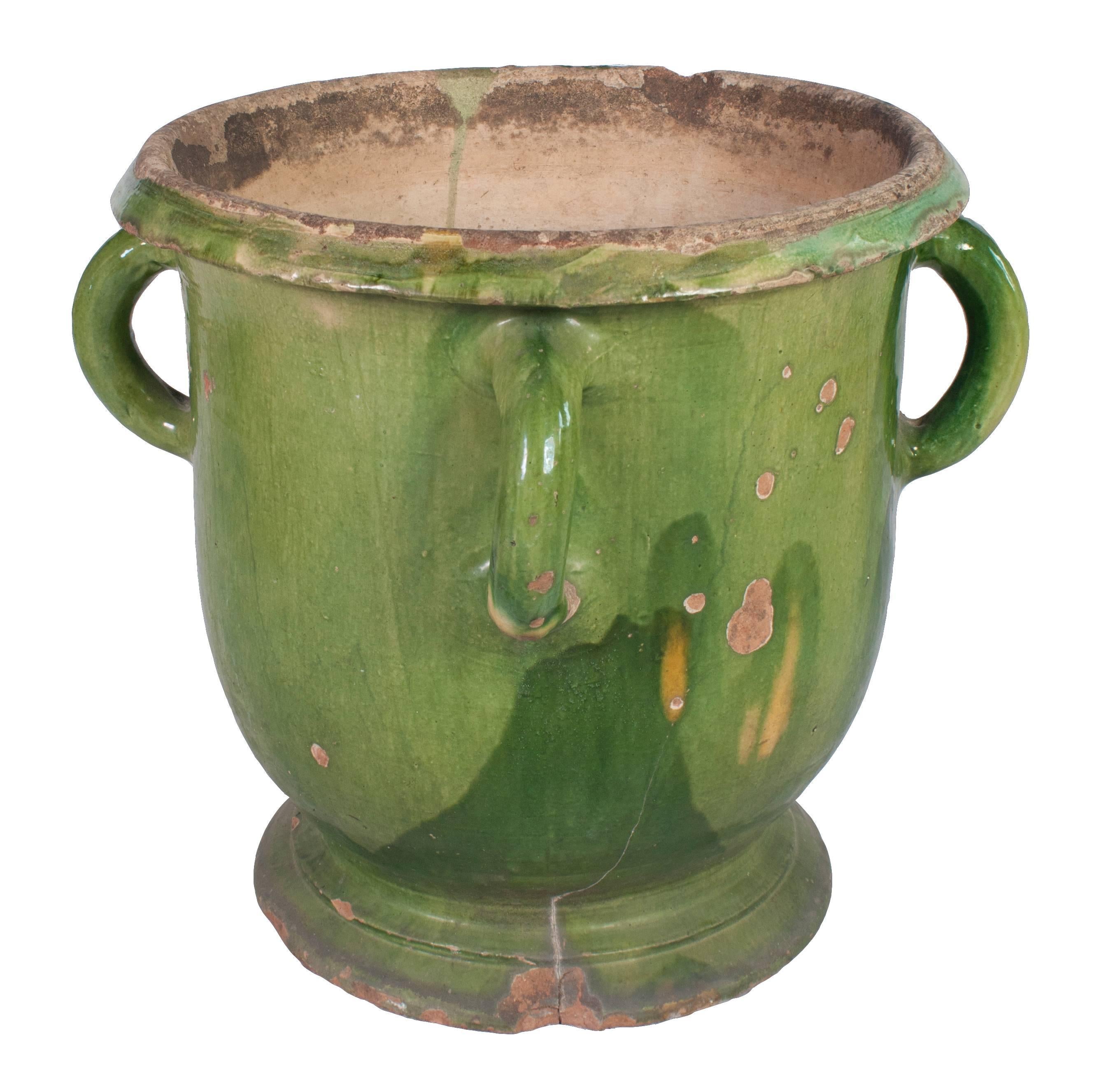 Toulouse Green Provencal Pot For Sale