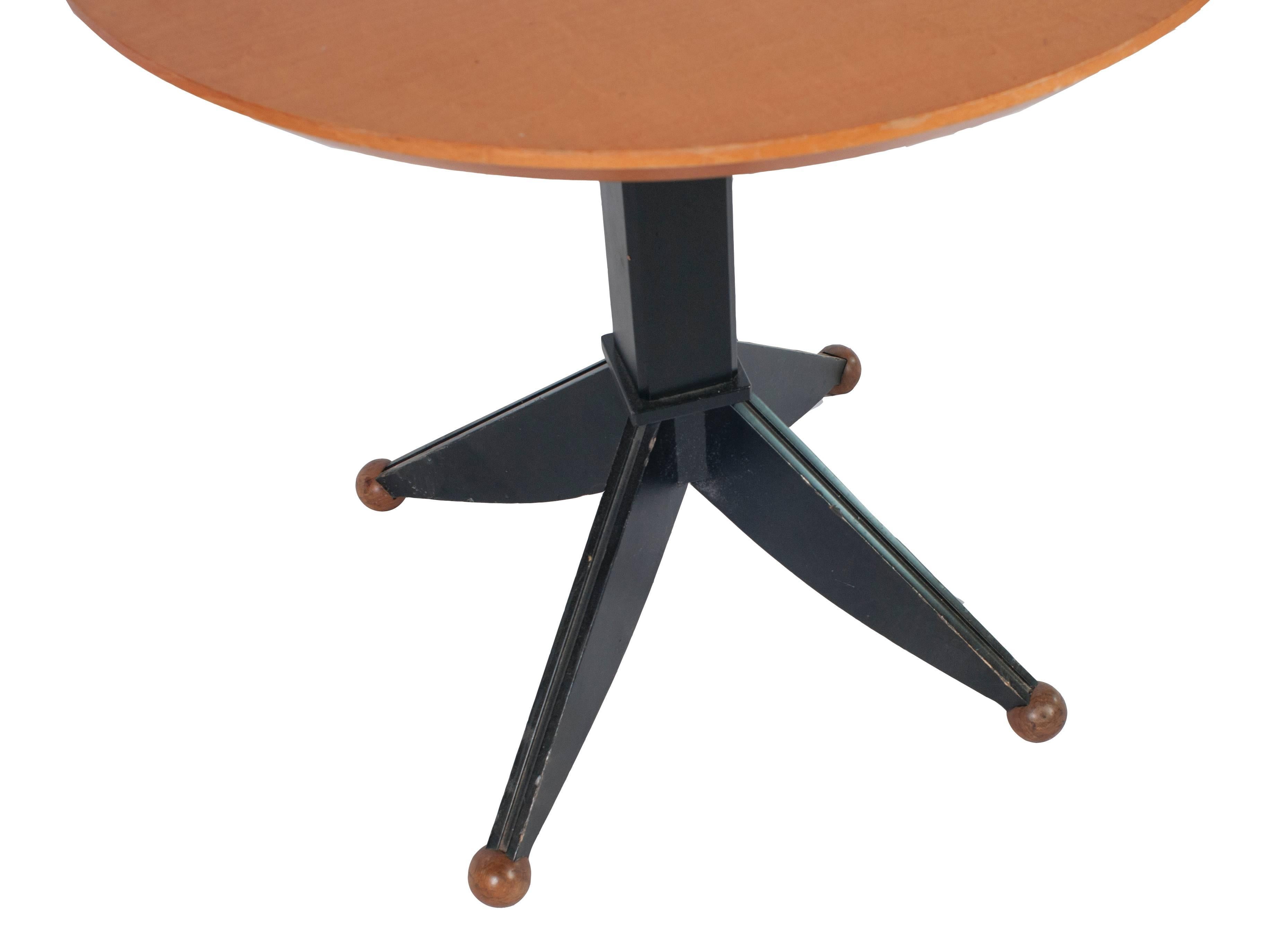 Mid-20th Century A Set of Painted Gueridon Tables Sold Individually For Sale