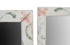 Painted Wood Carousel Mirror