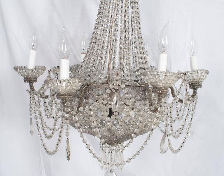 Delicate Small French Chandelier at 1stDibs